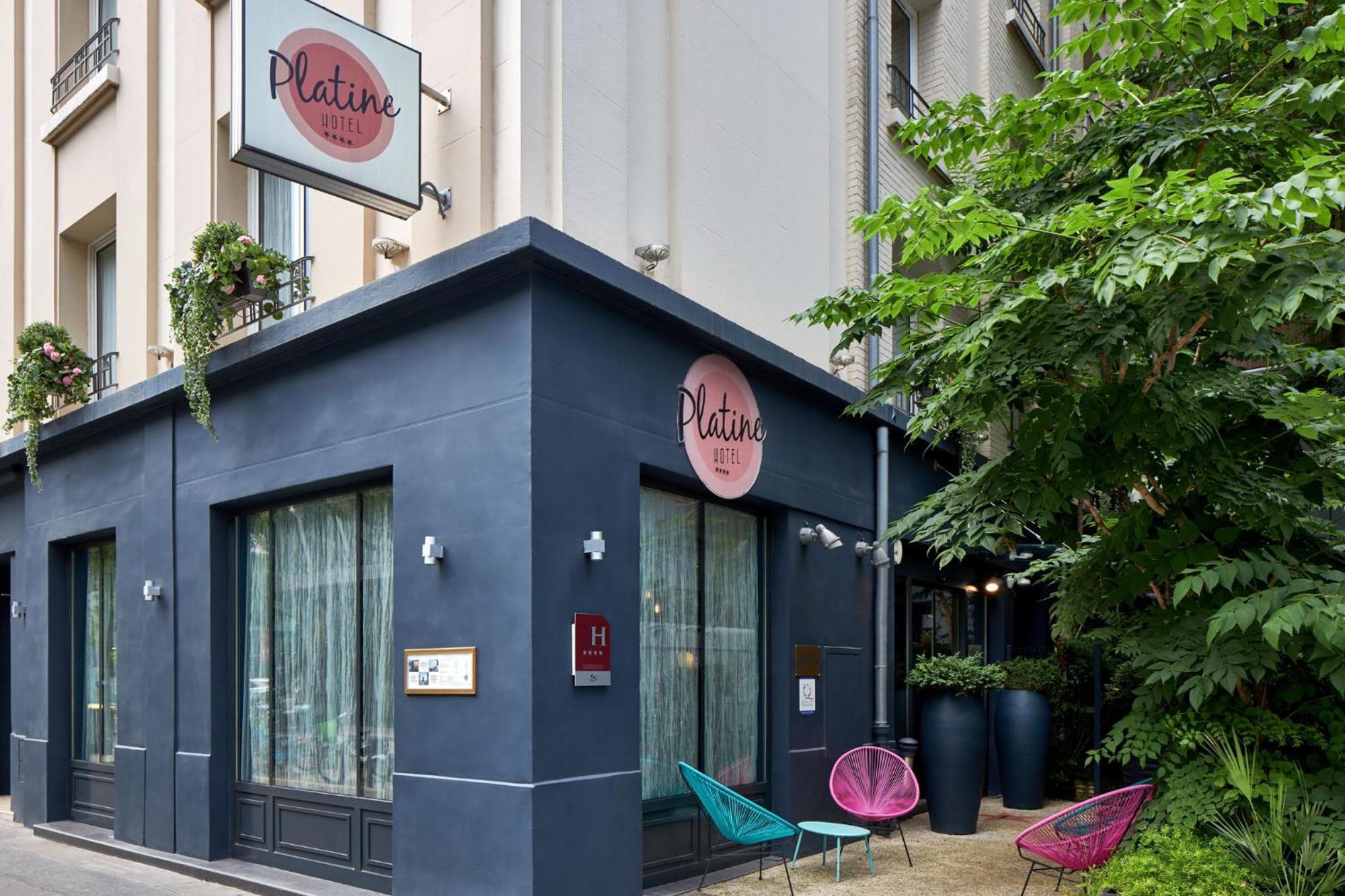 Platine Hotel Paris Exterior foto